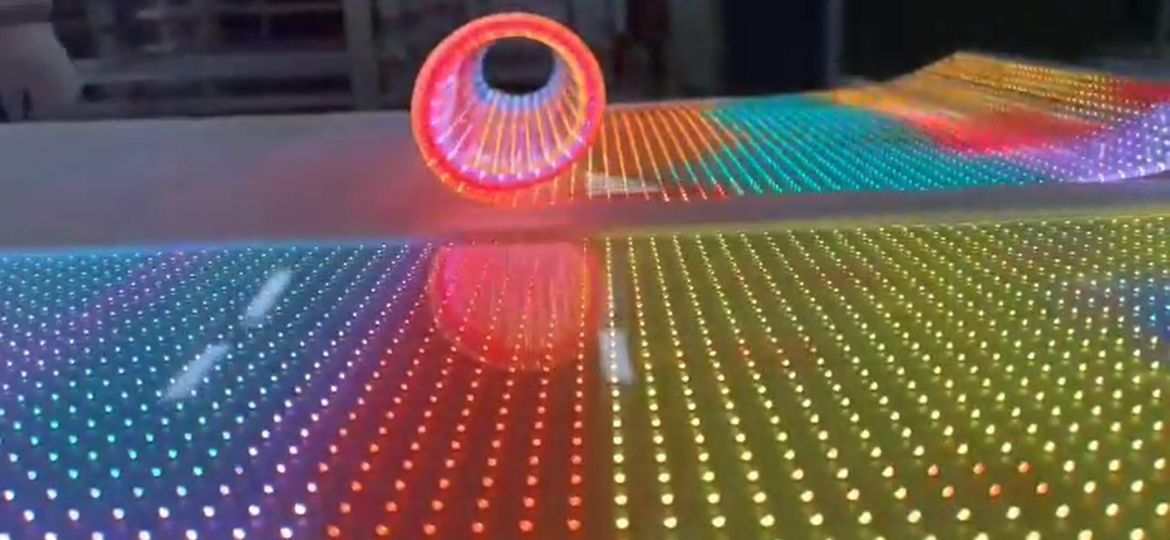TRANSPARENT PLASTIC LED