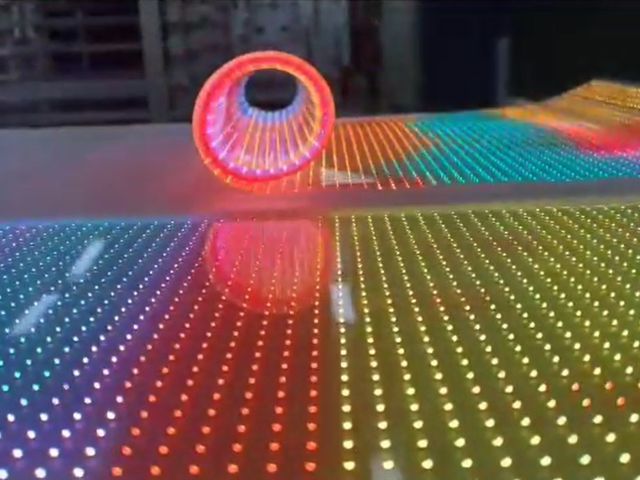 TRANSPARENT PLASTIC LED