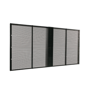 Pantalla LED transparente irrompible